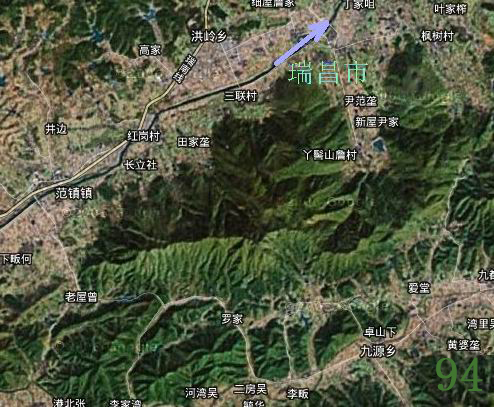 九江市瑞昌市龙脉